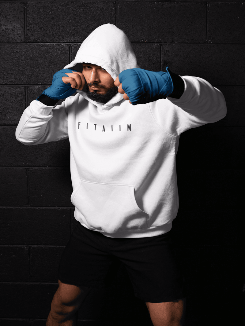 Arrival Hoodie White - Fitaiim