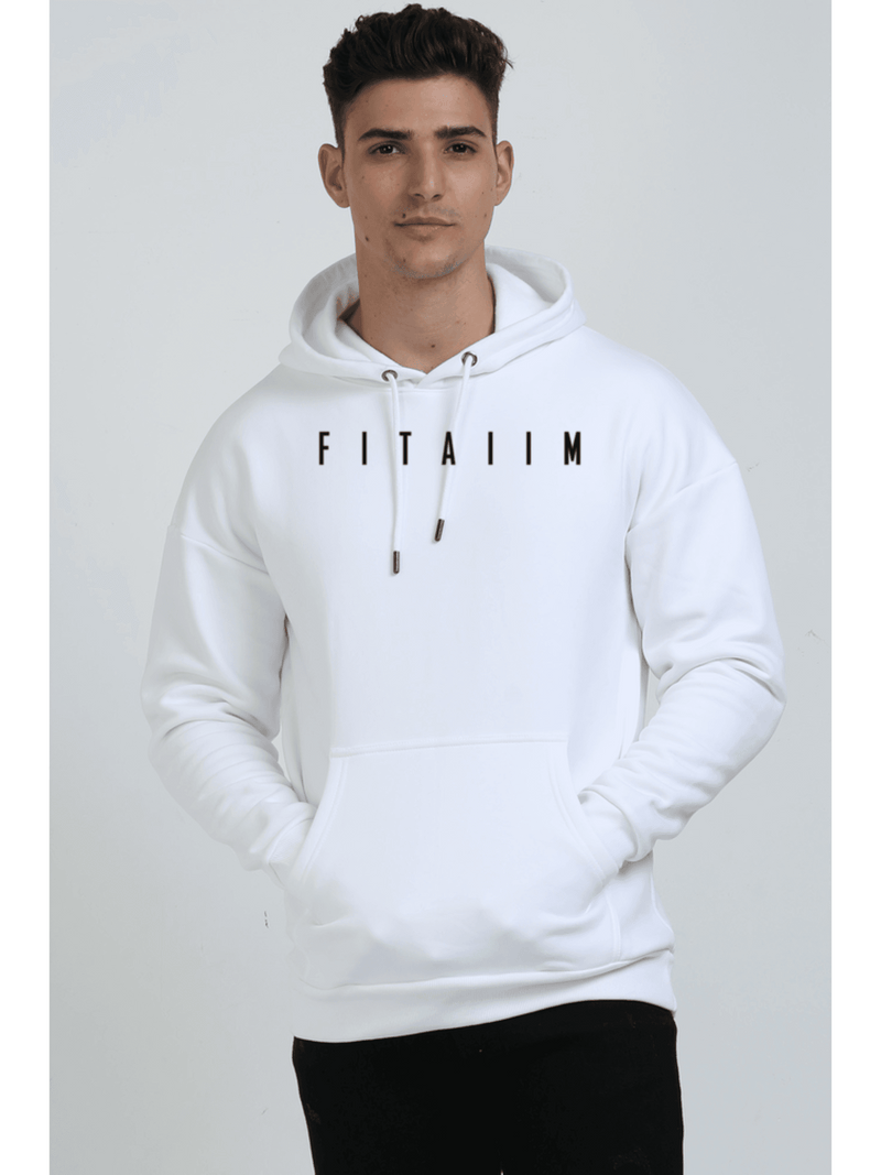 Arrival Oversized Hoodie Sweatshirt White - Fitaiim