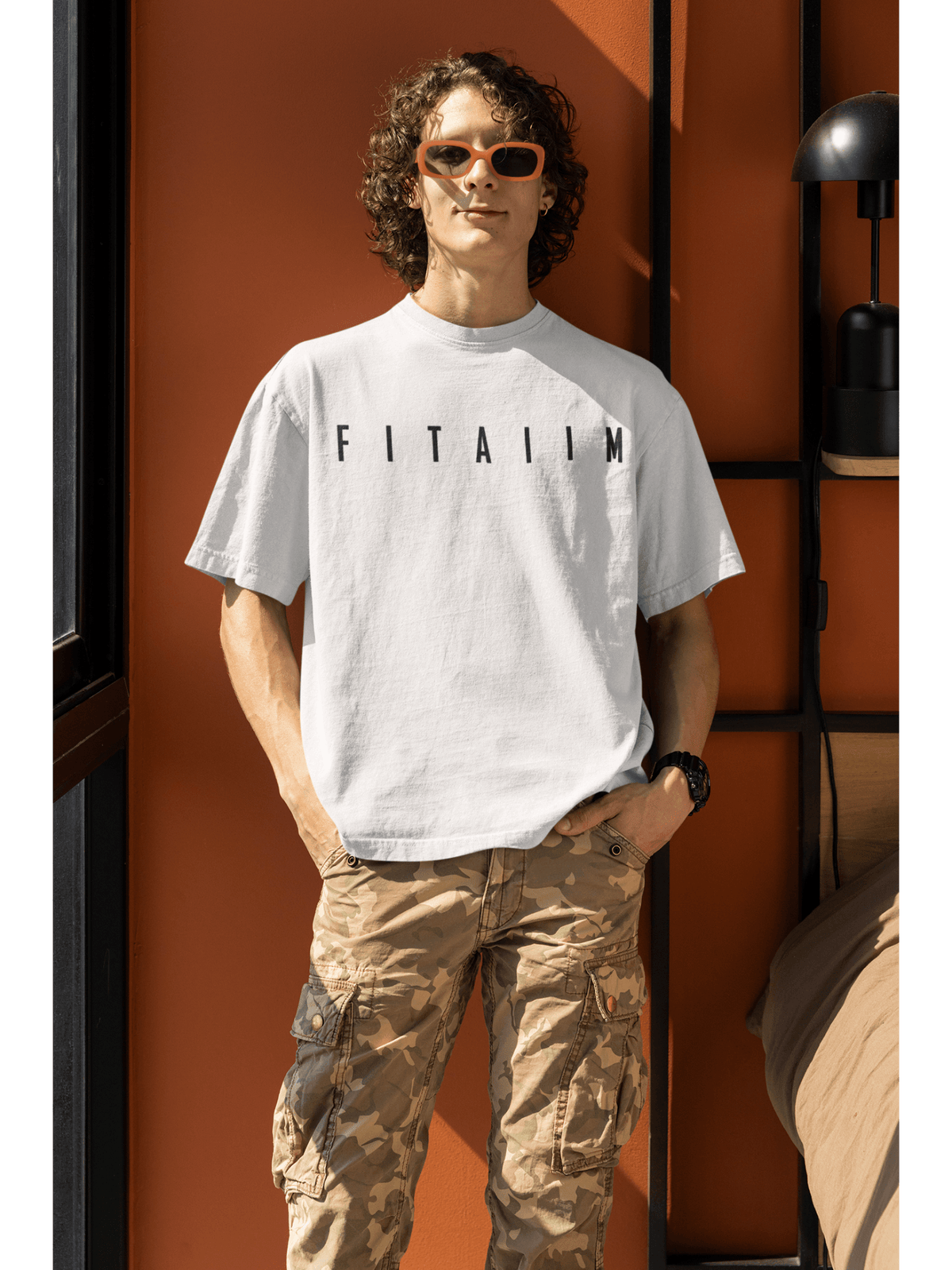 Arrival Oversized T-Shirt White - Fitaiim