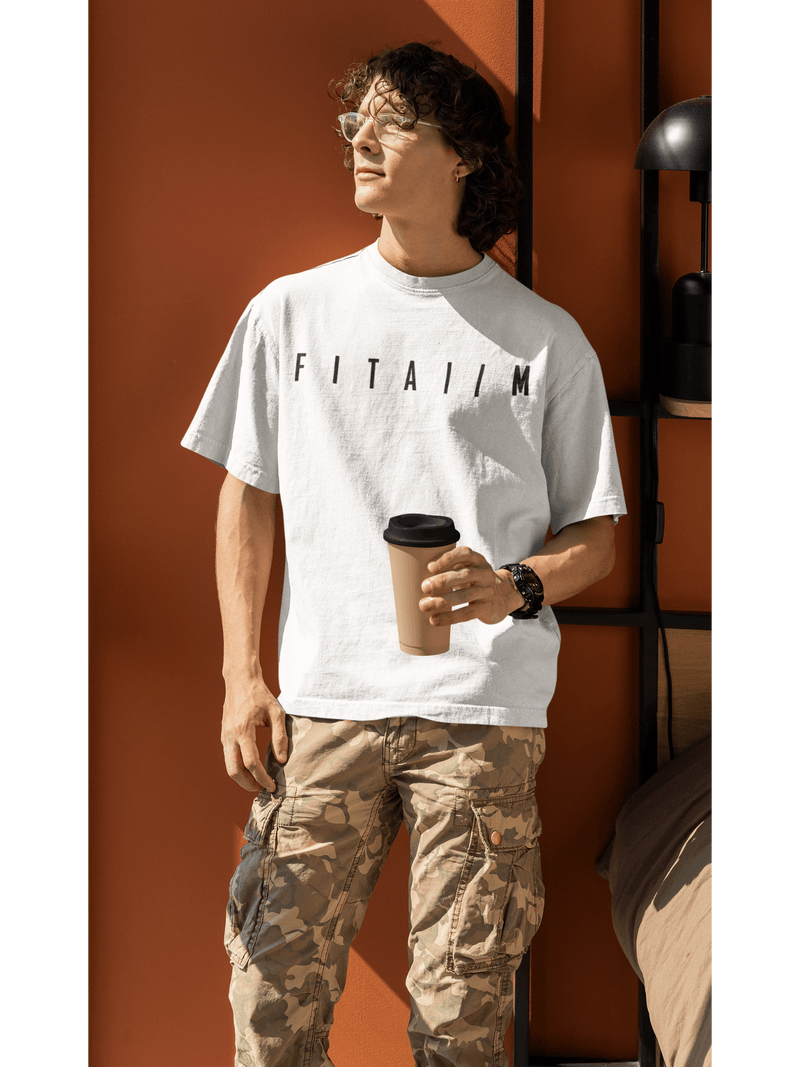 Arrival Oversized T-Shirt White - Fitaiim