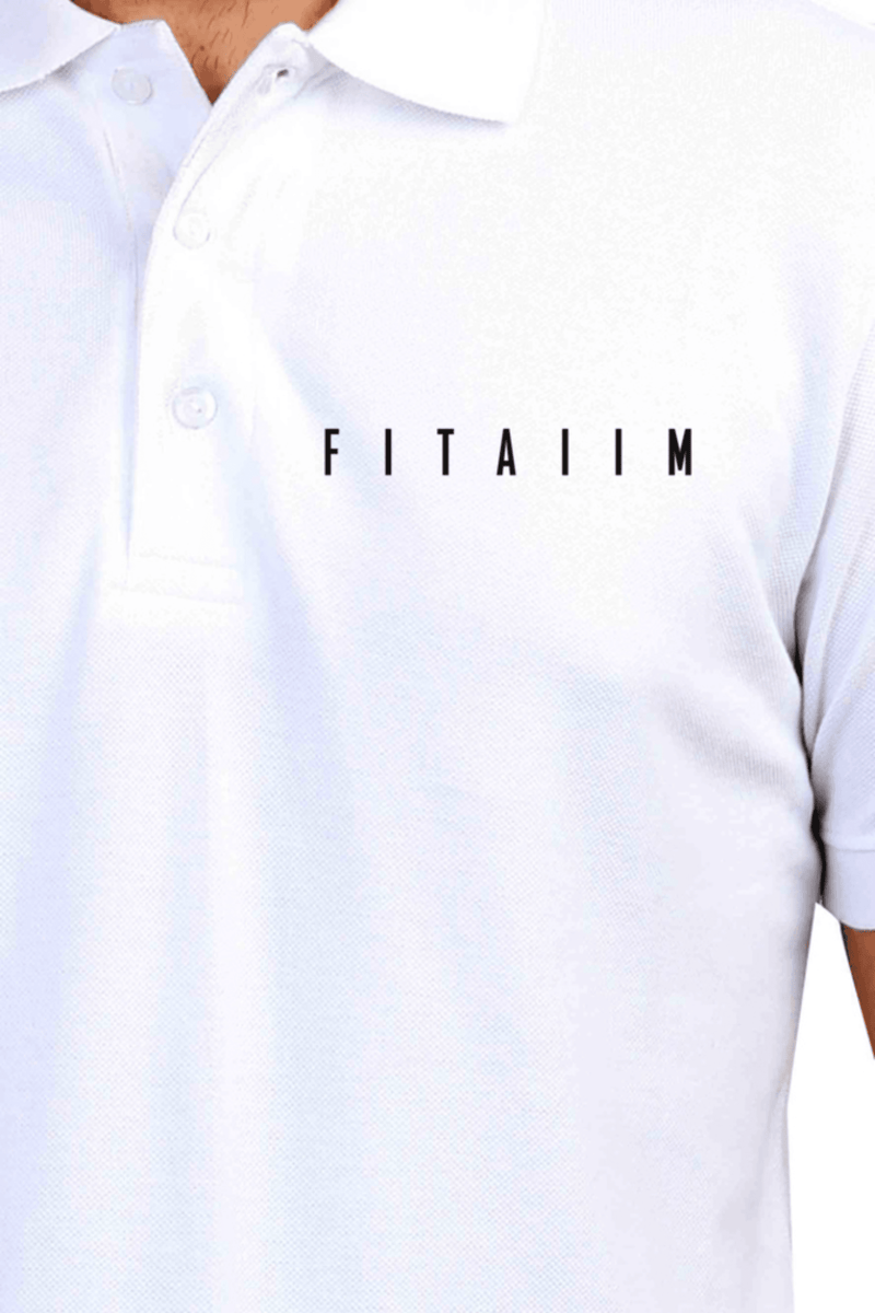 Arrival Polo T-Shirt White - Fitaiim