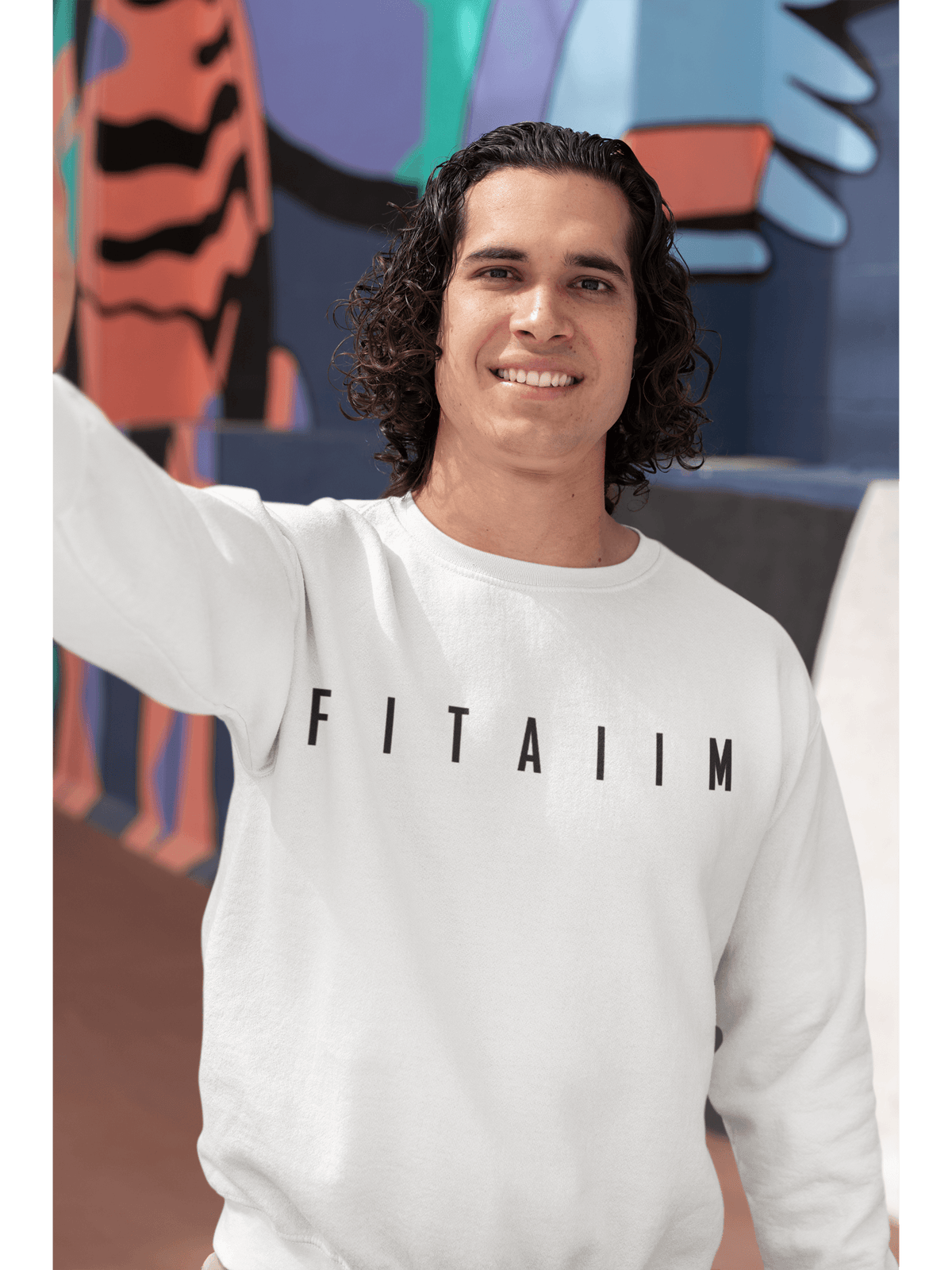 Arrival Sweatshirt White - Fitaiim