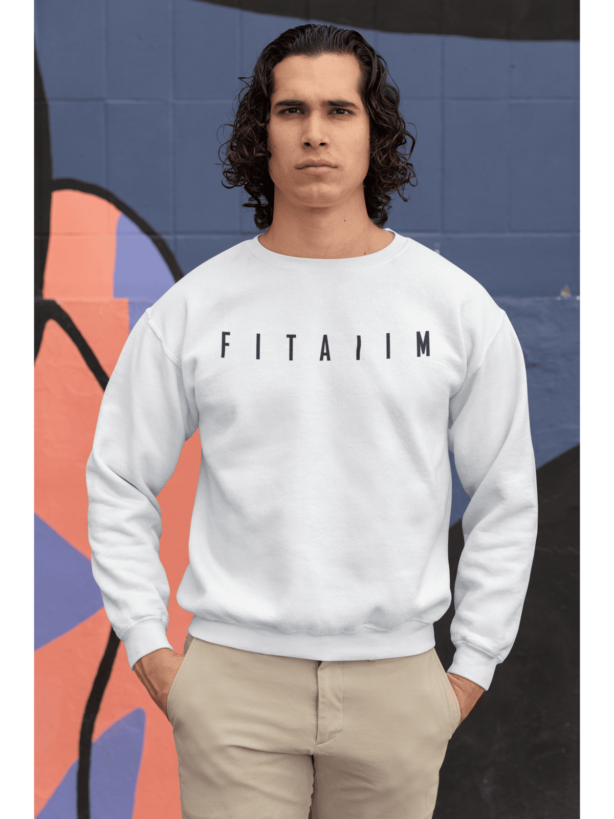 Arrival Sweatshirt White - Fitaiim