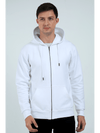 Arrival Zip Hoodie White - Fitaiim