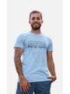 Round Neck T-shirt Baby Blue - Fitaiim