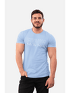 Round Neck T-shirt Baby Blue - Fitaiim