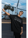 Oversized Men T-Shirt Black - Fitaiim