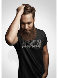 Supima Men T-shirt Black - Fitaiim