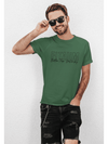 Round Neck T-shirt Bottle Green - Fitaiim