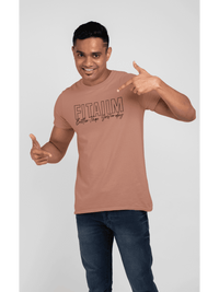 Round Neck T-shirt Copper - Fitaiim