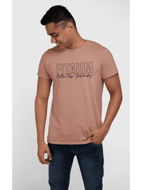 Round Neck T-shirt Copper - Fitaiim