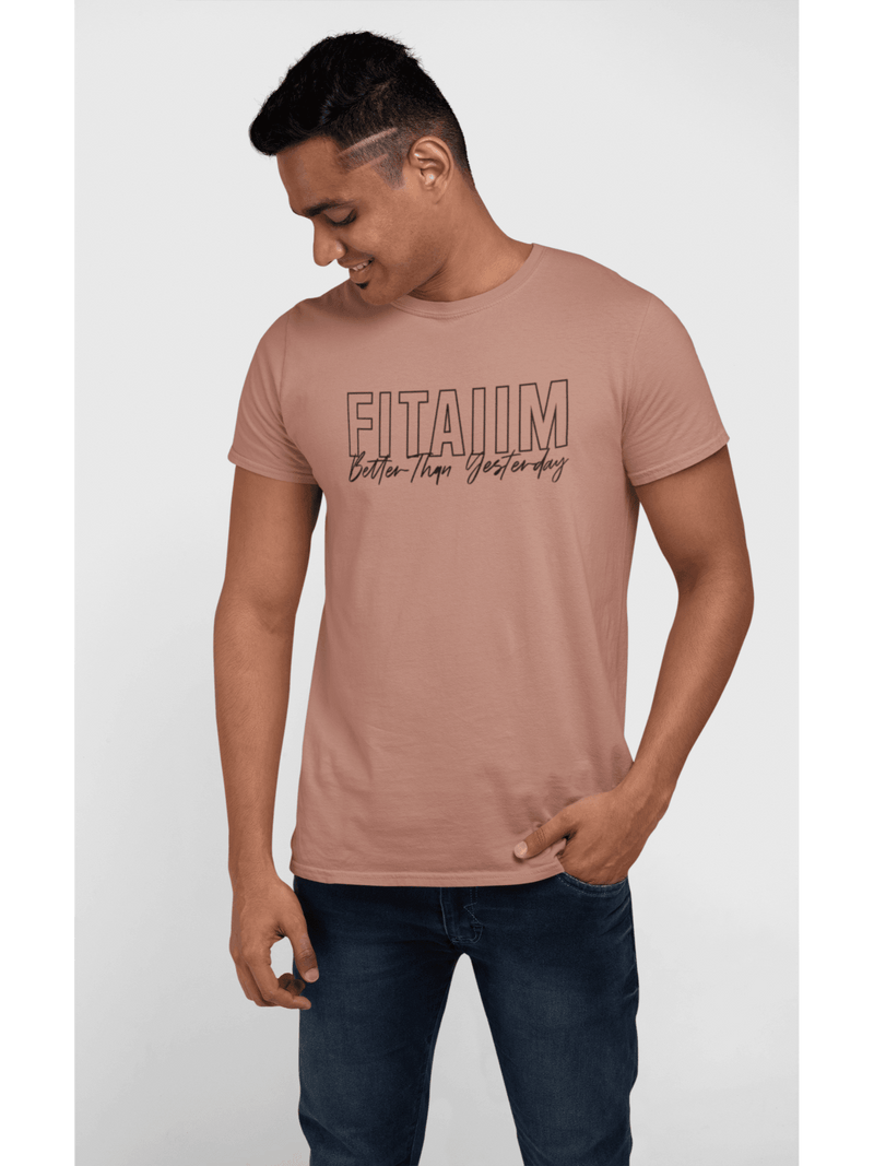 Round Neck T-shirt Copper - Fitaiim