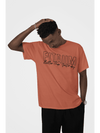 Oversized Men T-Shirt Coral - Fitaiim