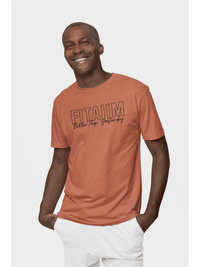 Round Neck T-shirt Coral - Fitaiim