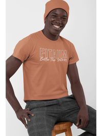 Round Neck T-shirt Coral - Fitaiim