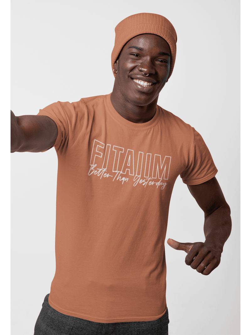 Round Neck T-shirt Coral - Fitaiim