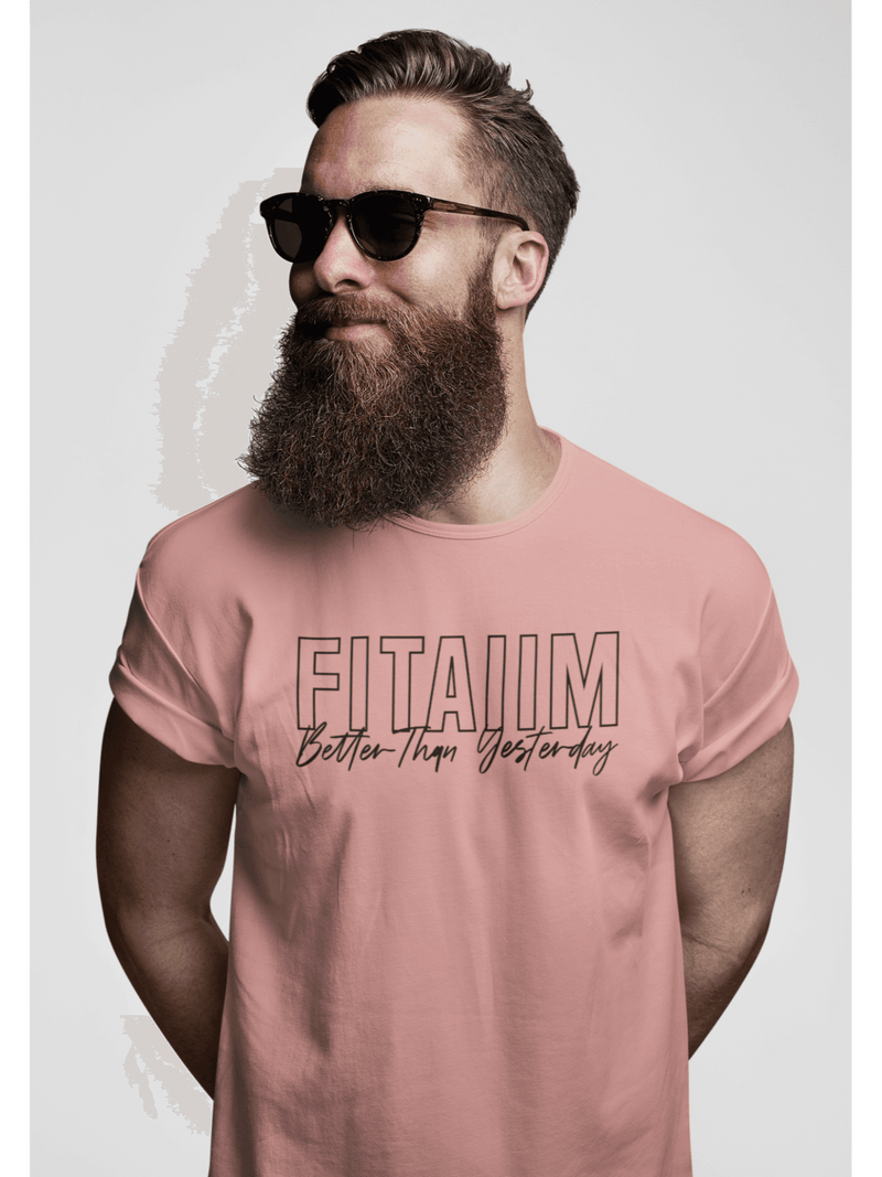 Round Neck T-shirt Flamingo - Fitaiim
