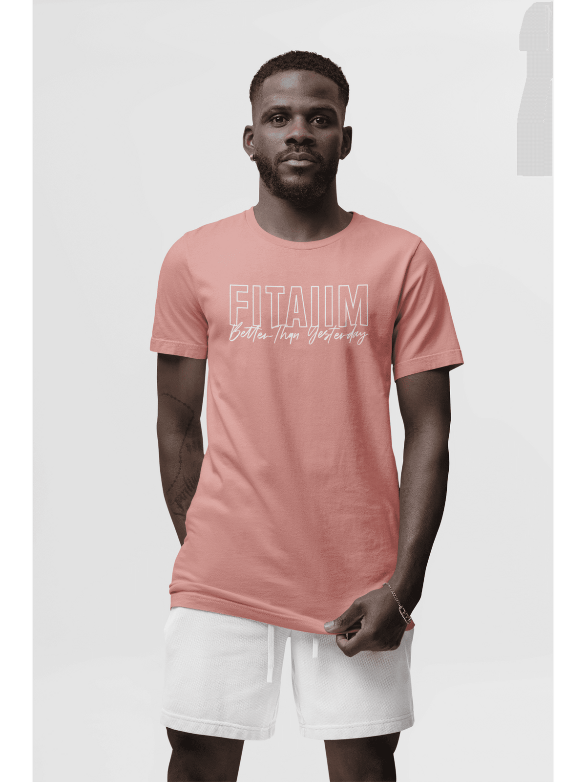 Round Neck T-shirt Flamingo - Fitaiim