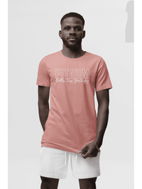 Round Neck T-shirt Flamingo - Fitaiim