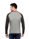 Raglan Full Sleeve T-Shirt Grey - Fitaiim