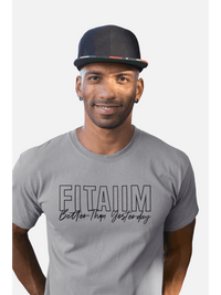 Round Neck T-shirt Grey Melange - Fitaiim