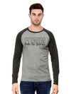 Raglan Full Sleeve T-Shirt Grey - Fitaiim