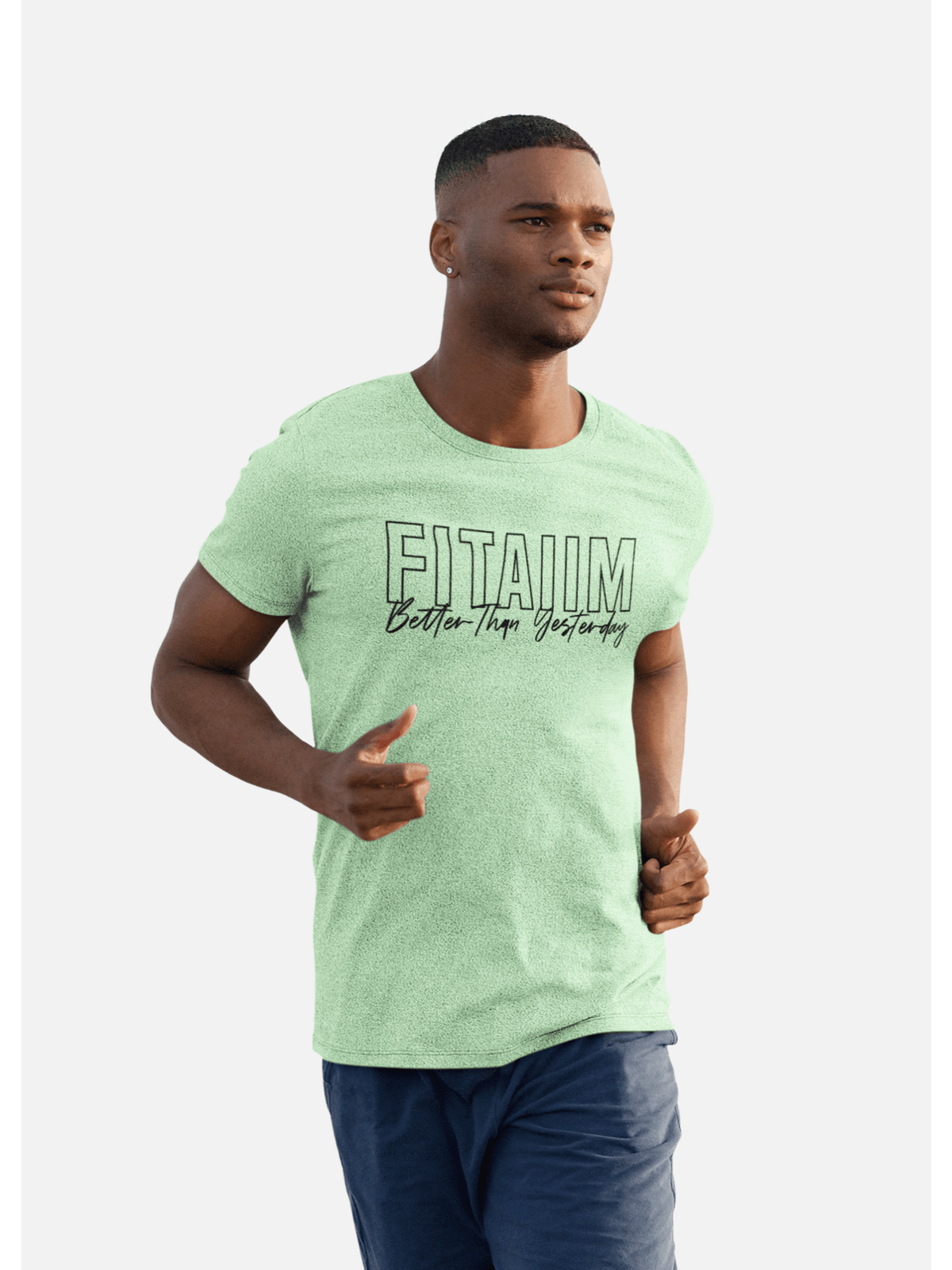 Round Neck T-shirt Jade - Fitaiim