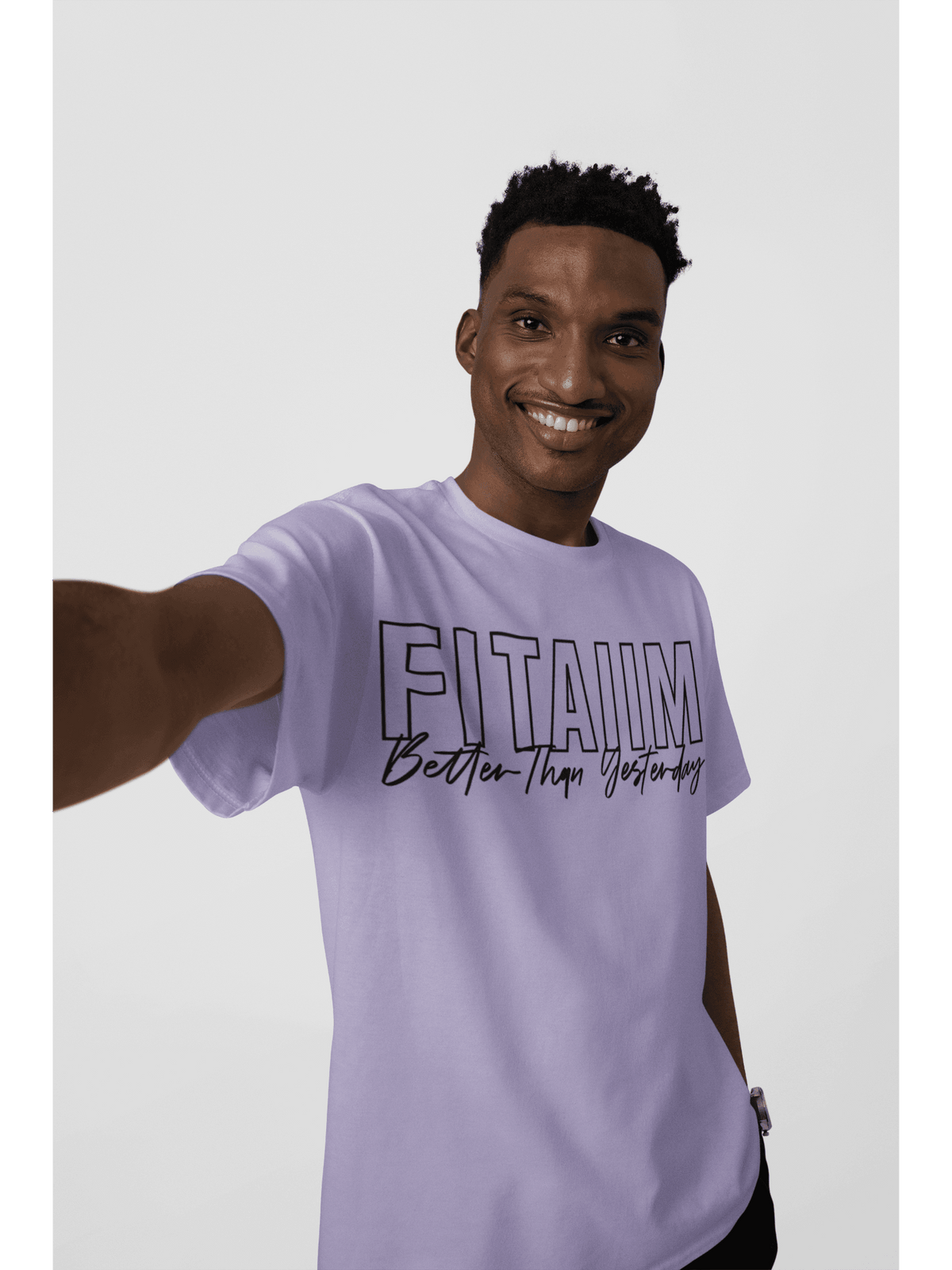 Supima Men T-shirt Lavender - Fitaiim