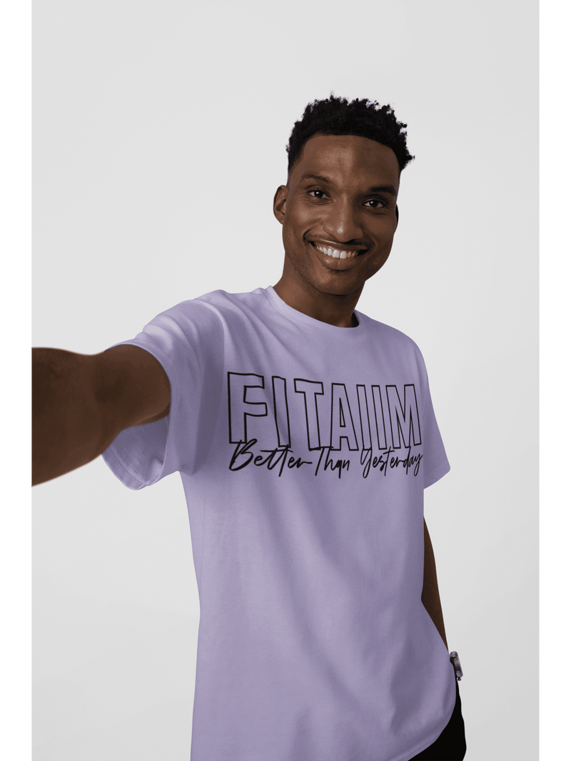 Supima Men T-shirt Lavender - Fitaiim