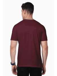 Supima Men T-shirt Maroon - Fitaiim