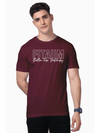 Supima Men T-shirt Maroon - Fitaiim
