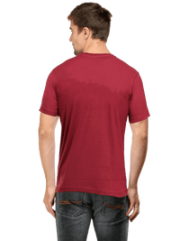 Round Neck T-shirt Maroon - Fitaiim