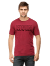 Round Neck T-shirt Maroon - Fitaiim