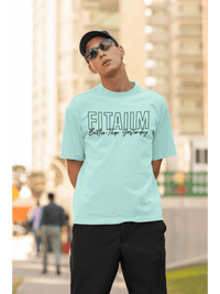 Oversized Men T-Shirt Mint - Fitaiim