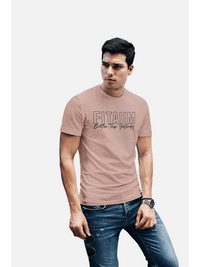 Round Neck T-shirt Mushroom - Fitaiim