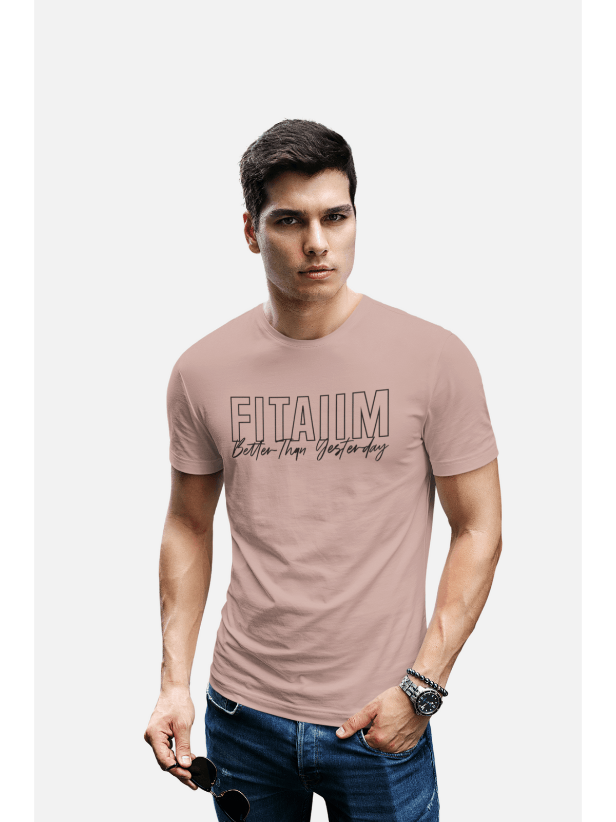 Round Neck T-shirt Mushroom - Fitaiim