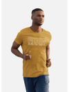 Round Neck T-shirt Mustard Yellow - Fitaiim