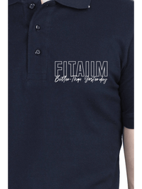 Polo Men T-shirt Navy Blue - Fitaiim