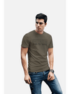 Round Neck T-shirt Olive Green - Fitaiim