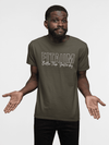 Round Neck T-shirt Olive Green - Fitaiim