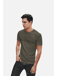 Round Neck T-shirt Olive Green - Fitaiim