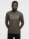 Round Neck T-shirt Olive Green - Fitaiim