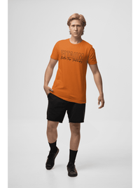 Round Neck T-shirt Orange - Fitaiim