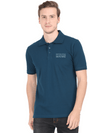 Polo Men T-shirt Petrol Blue - Fitaiim