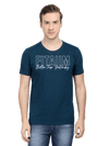 Round Neck T-shirt Petrol Blue - Fitaiim
