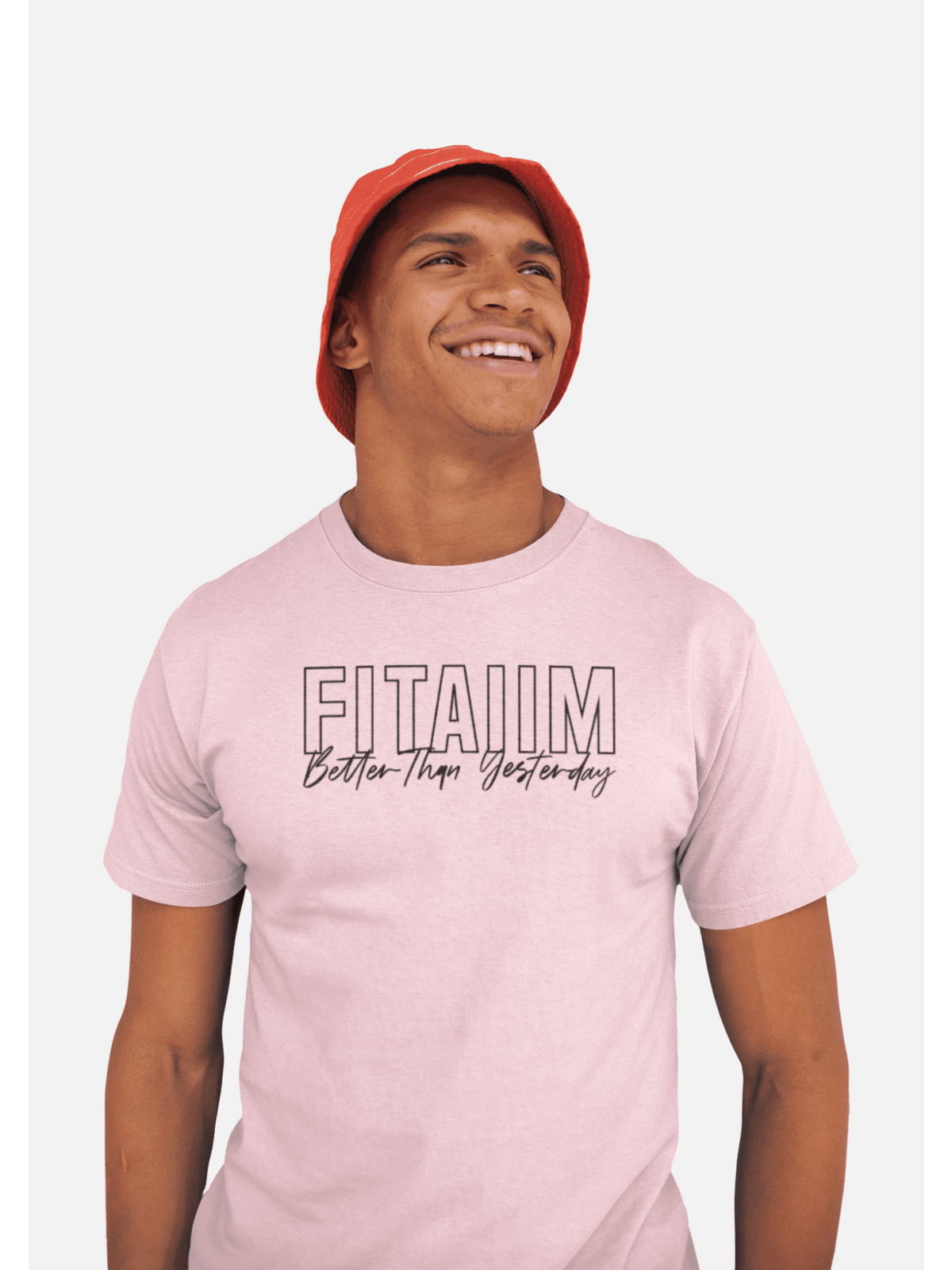 Round Neck T-shirt Pink - Fitaiim