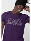 Round Neck T-shirt Purple - Fitaiim