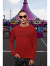 Round Neck Full Sleeve T-Shirt Red - Fitaiim