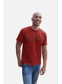 Round Neck T-shirt Red - Fitaiim