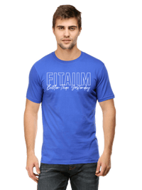 Round Neck T-shirt Royal Blue - Fitaiim